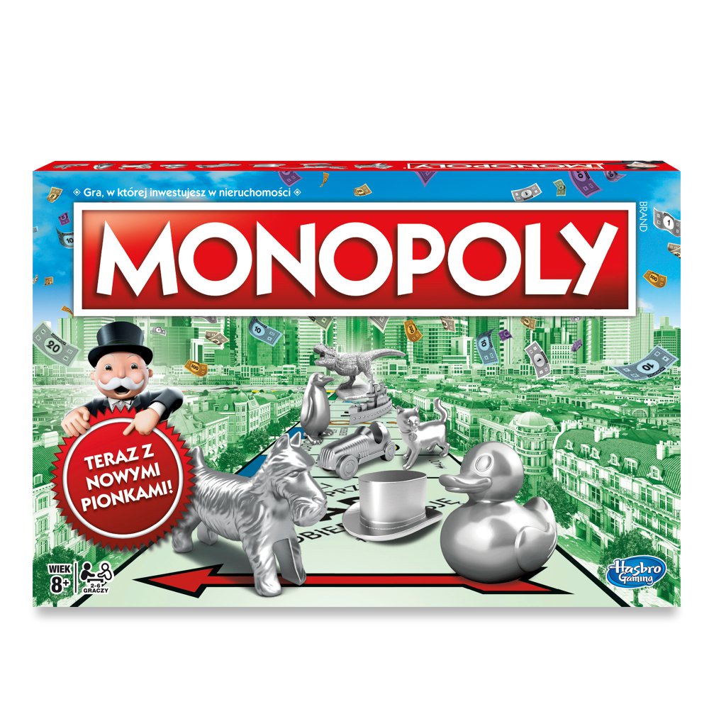 Купить HASBRO Monopoly Standard Classic НОВЫЕ ФИГУРКИ: отзывы, фото, характеристики в интерне-магазине Aredi.ru