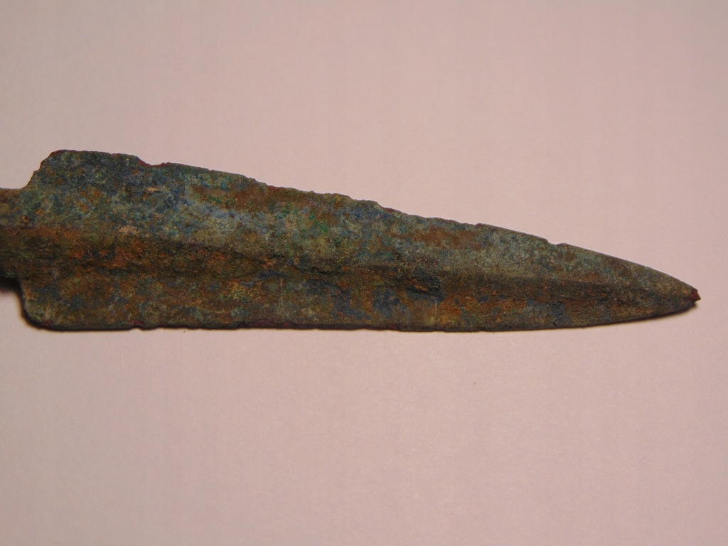 Epoka Kamienia Brązu I żelaza Na Osi Czasu EPOKA BRĄZU / EPOKA ŻELAZA Grot ~1200-800BC F0088 - 8216109675