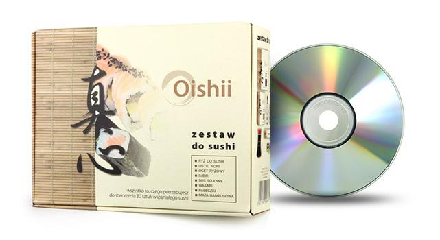 ZESTAW DO SUSHI - DUŻY PREZENT + DVD Z PRZEPISAMI
