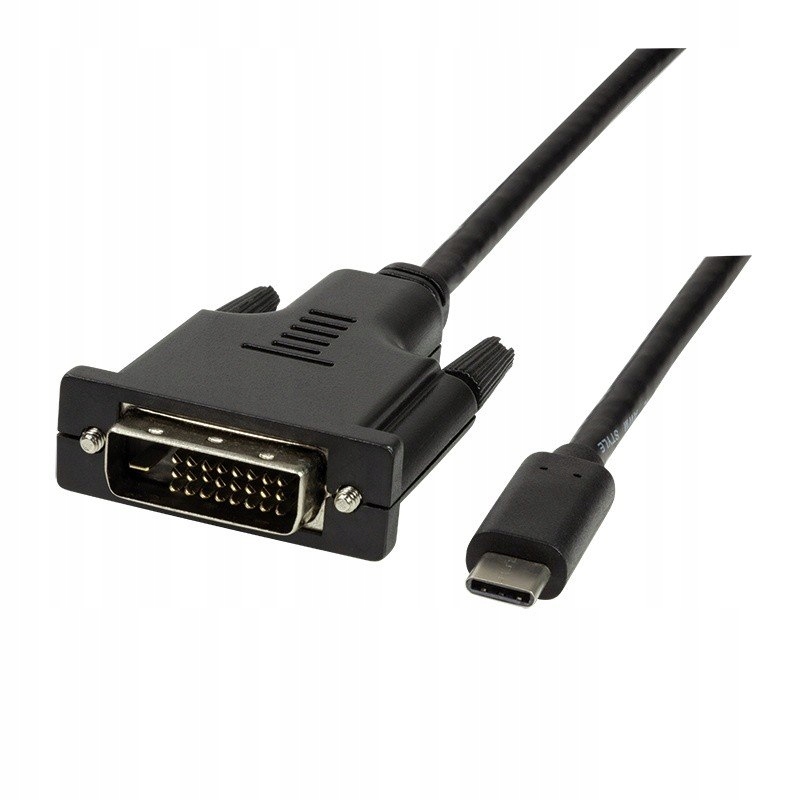 Kabel USB-C do DVI dł. 1,8m LogiLink