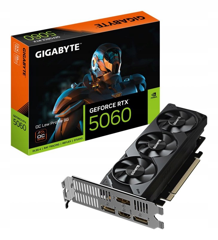 Karta graficzna Gigabyte GeForce RTX 5060 OC Low Profile 8GB