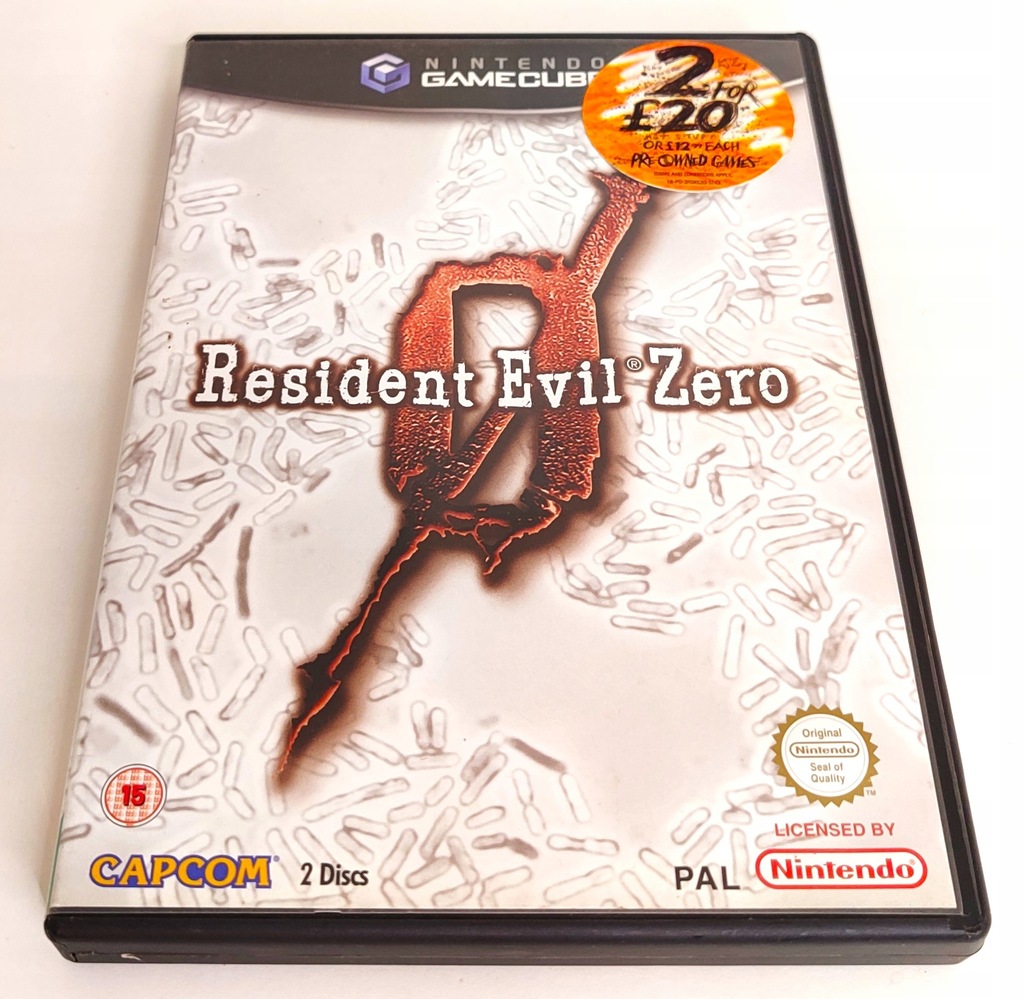 Купить Resident Evil 0 Zero неполный NGC: отзывы, фото и характеристики ...