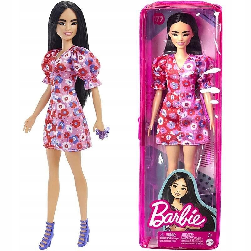 LALKA BARBIE FASHIONISTAS LALKA NR 177 HBV11