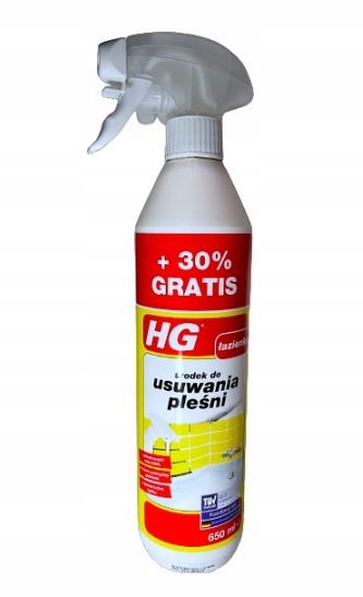 HG Płyn do usuwania pleśni 650 ml