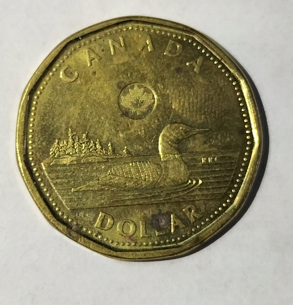 Moneta Kanada 1 dolar 2012