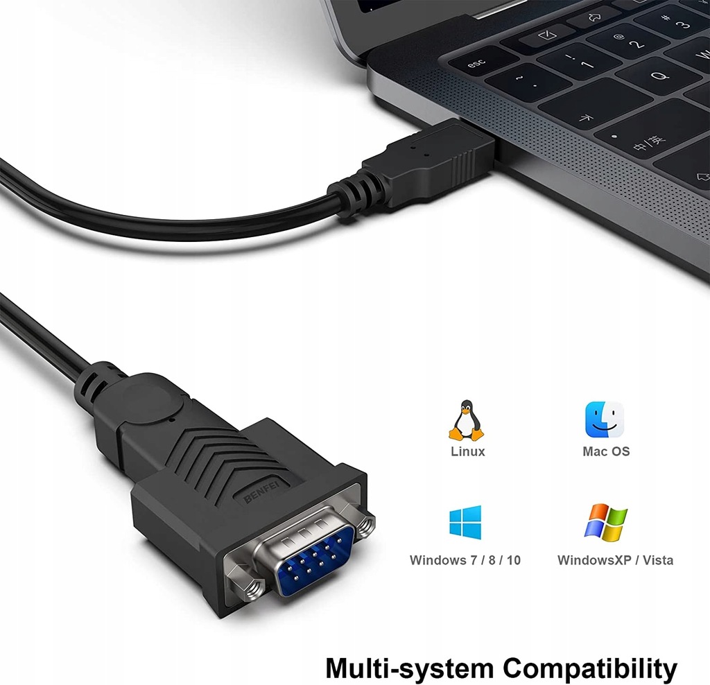 Купить Кабель-адаптер BENFEI USB-RS-232-Serial: отзывы, фото, характеристики в интерне-магазине Aredi.ru