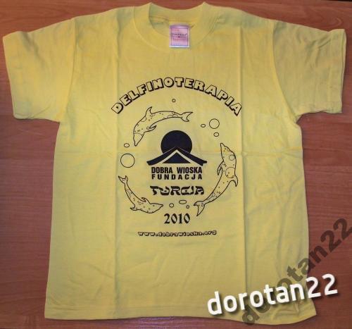 delfinoterapia 2010 XL koszulka charytatywna