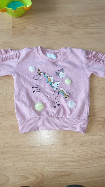 bluza unicorn jednorożec Reserved 80 jak nowa