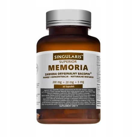 Singularis Memoria - pamięć i koncentracja 60 kaps