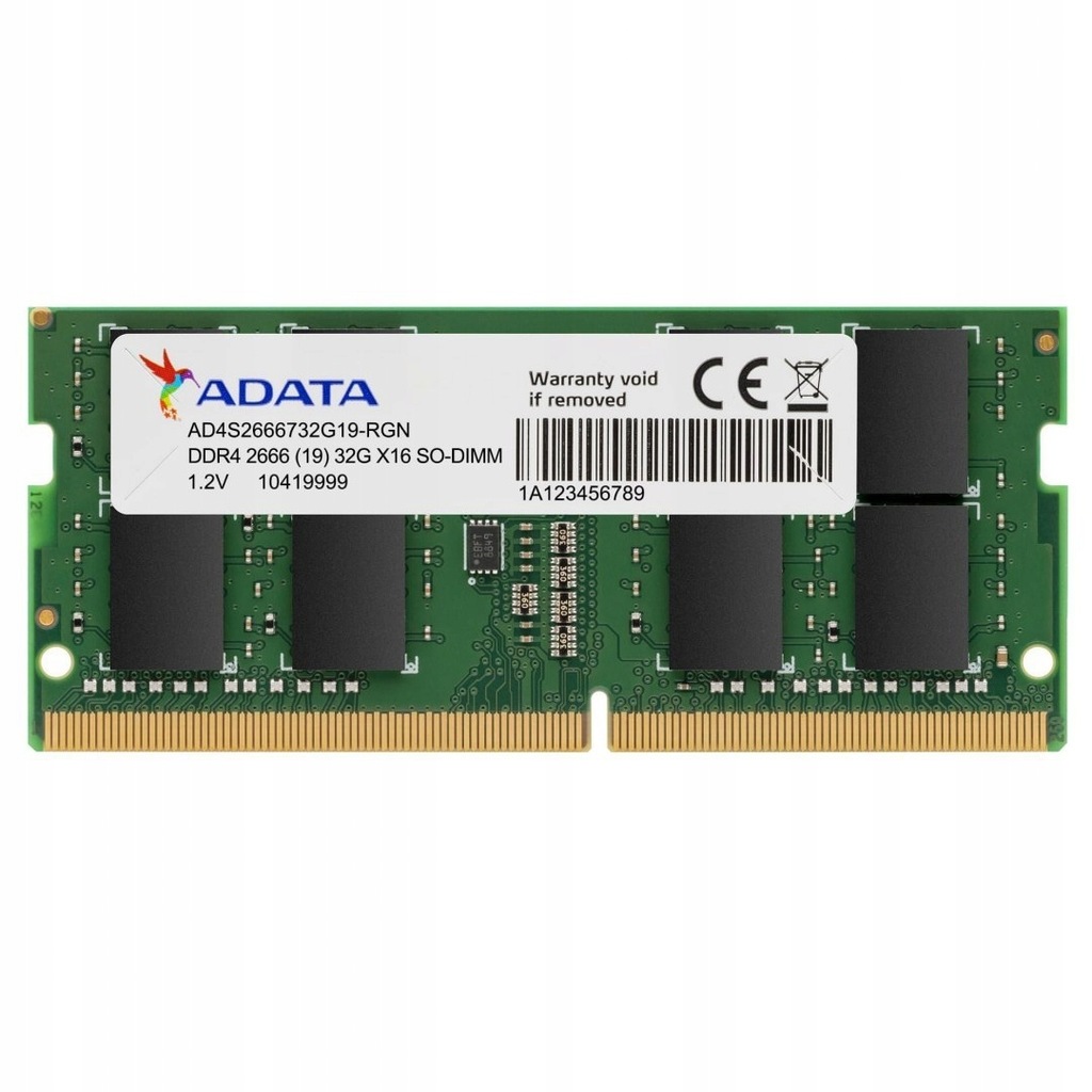 ADATA A-DATA SODIMM Premier DDR4 2666 SODIMM 16GB