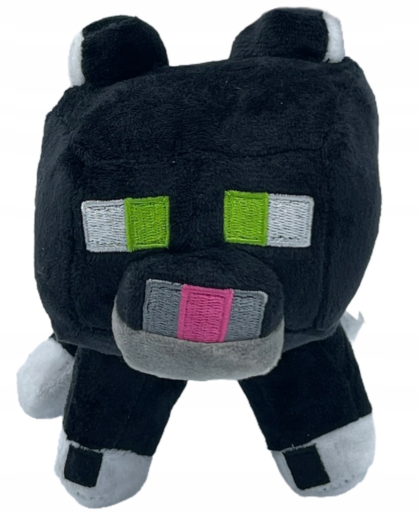 KOT KOTEK MINECRAFT MASKOTKA PLUSZAK FIGURKA STEVE