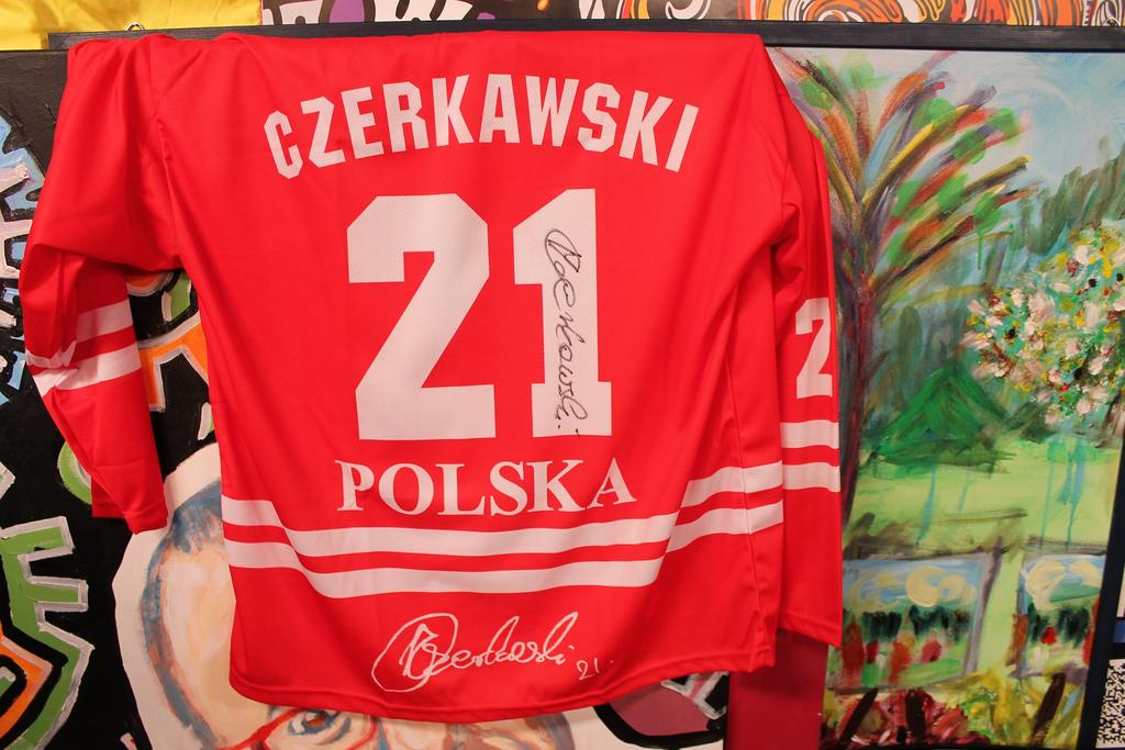 Koszulka z autografem Mariusza Czerkawskiego