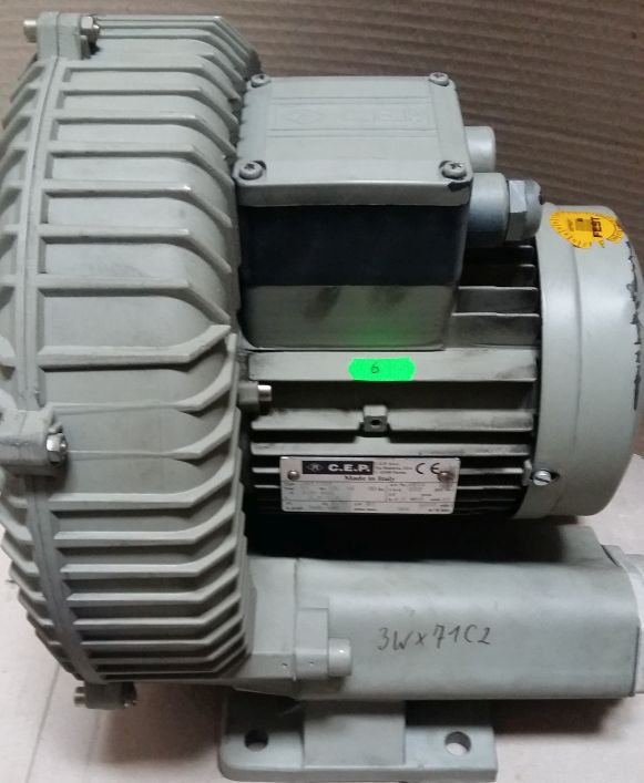Pompa próżniowa,wentylator boczno-kanałowy 0,74 kW