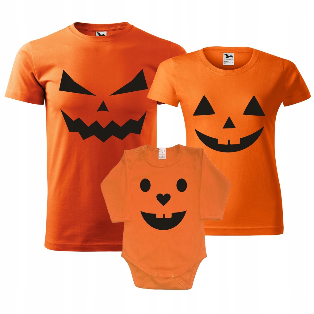 Body 92 i koszulki mama tata na Halloween DYNIA