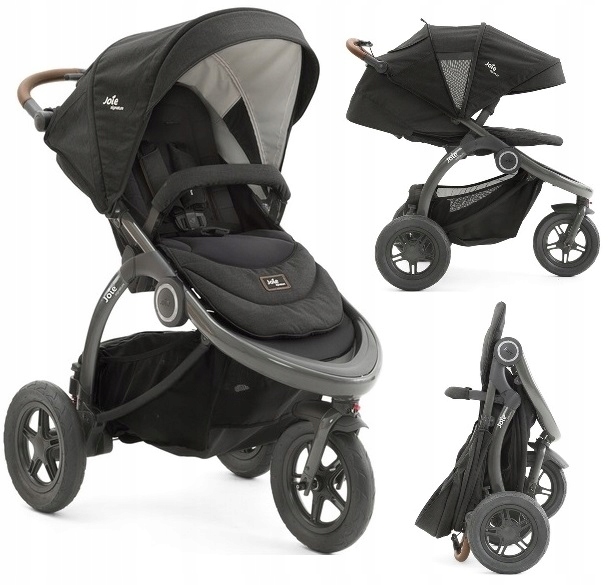 WOZEK SPACEROWY JOIE CROSSTER FLEX SIGNATURE NOIR 7931978011 oficjalne archiwum Allegro