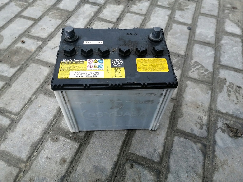 AKUMULATOR ABARTH START STOP 520A 65AH 20HR CCA - 10159722818 ...