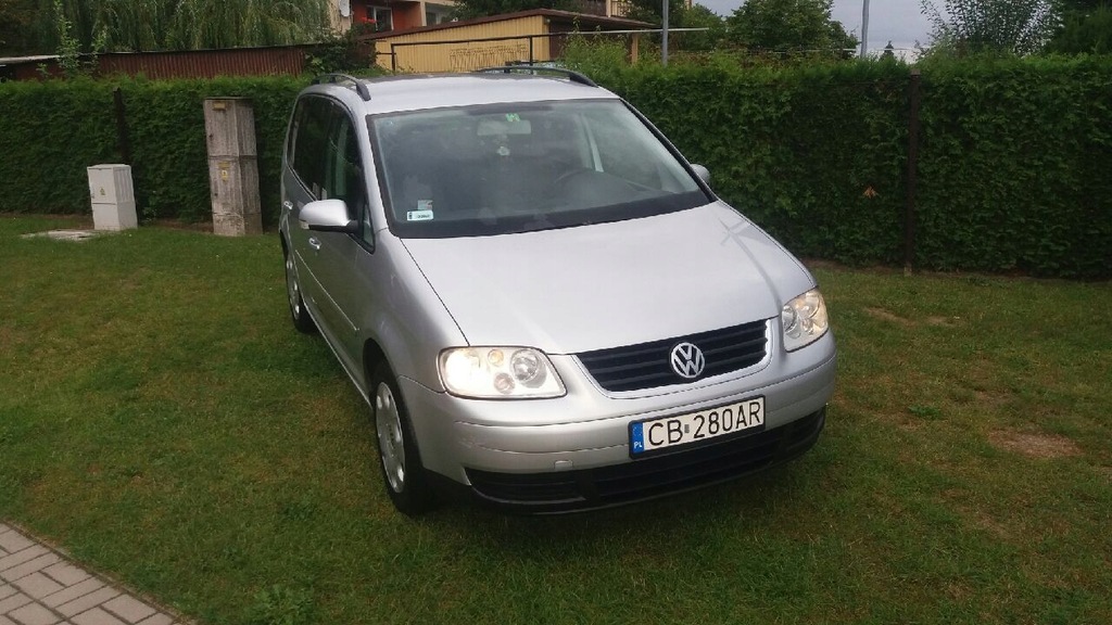 VW Touran 1,9TDI 105KM Nowa dwumasa i wtryski