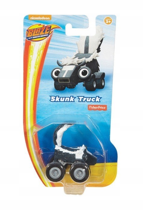 BLAZE MEGAMASZYNY SKUNKS TRUCK FISHER PRICE 24h