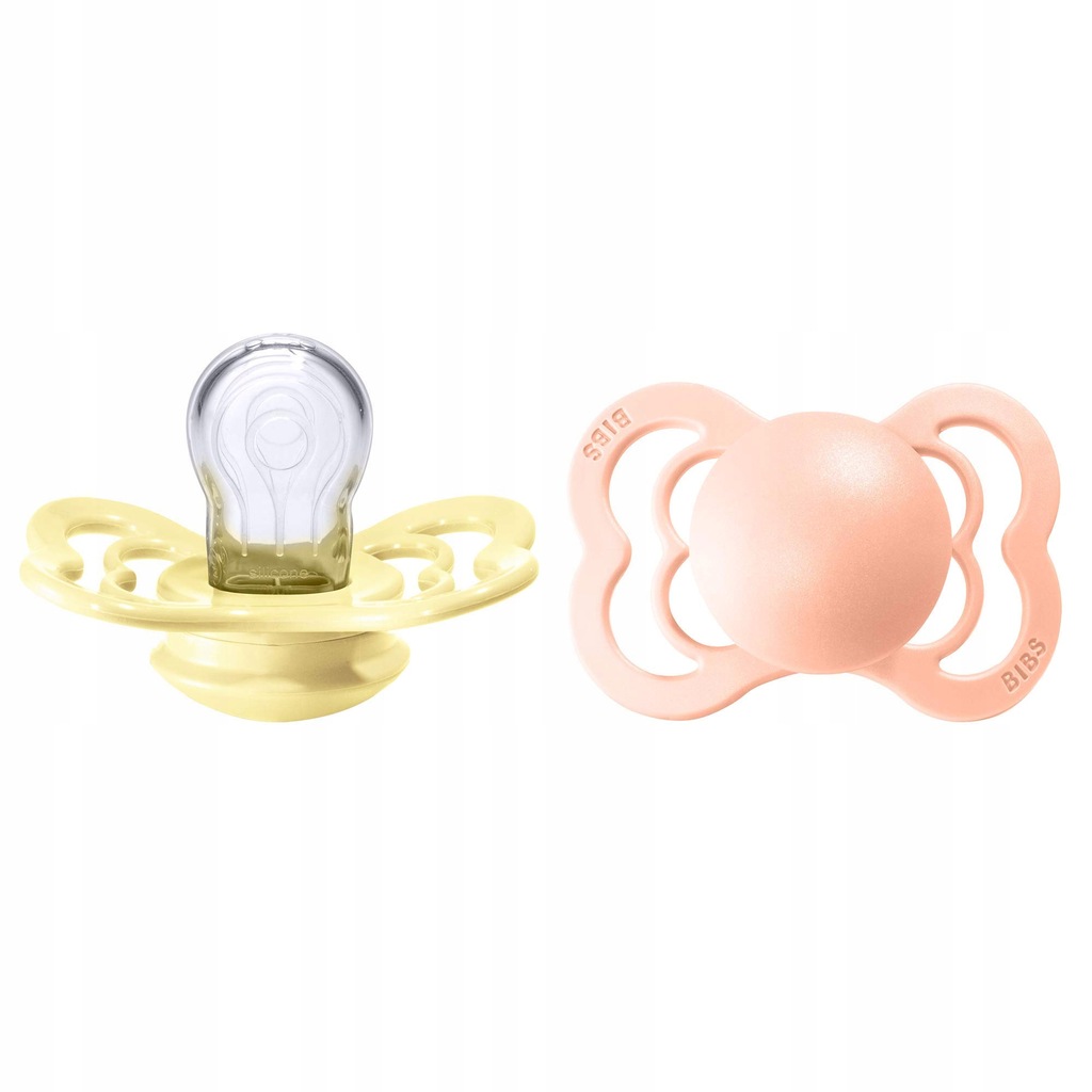 Zestaw 2 smoczków BIBS Supreme, bez BPA,