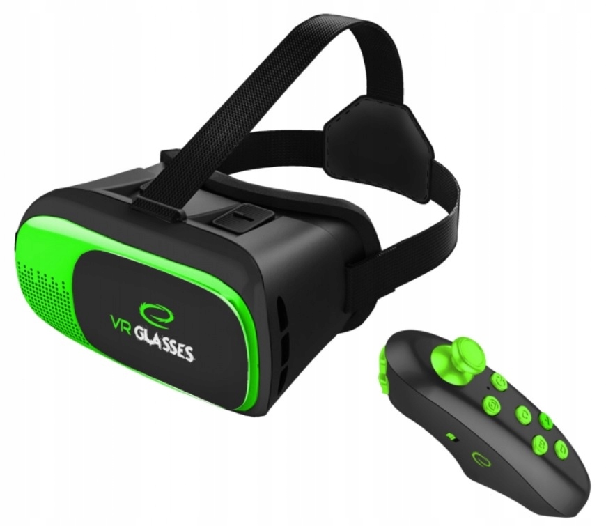 VR BOXII GOGLE 2.0 OKULARY 3D 360+PILOT BT PREZENT