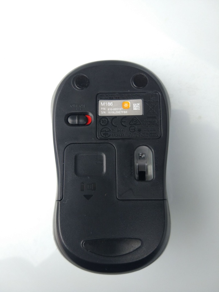 Купить Беспроводная оптическая мышь LOGITECH M186 GREY: отзывы, фото, характеристики в интерне-магазине Aredi.ru