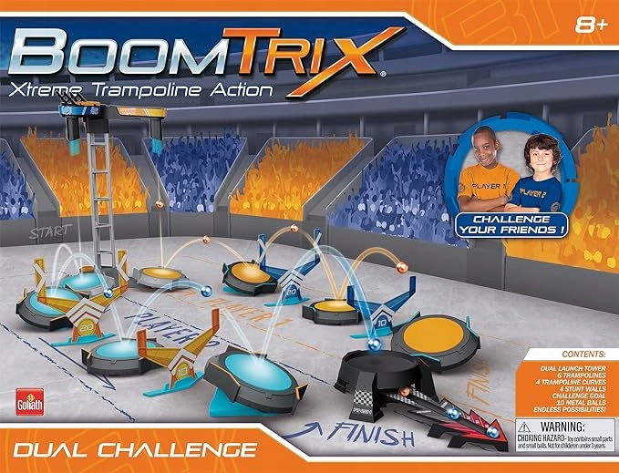 BoomTrix Dual Challenge stwórz własny tor! 8+
