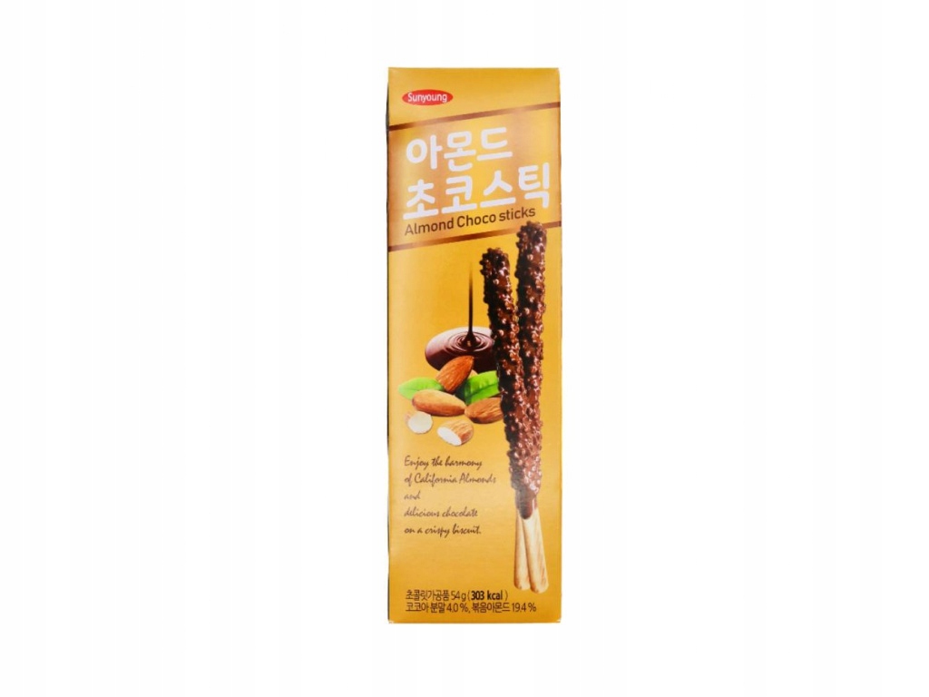 Sunyoung Almond Choco Sticks 54g (18g x 3szt)