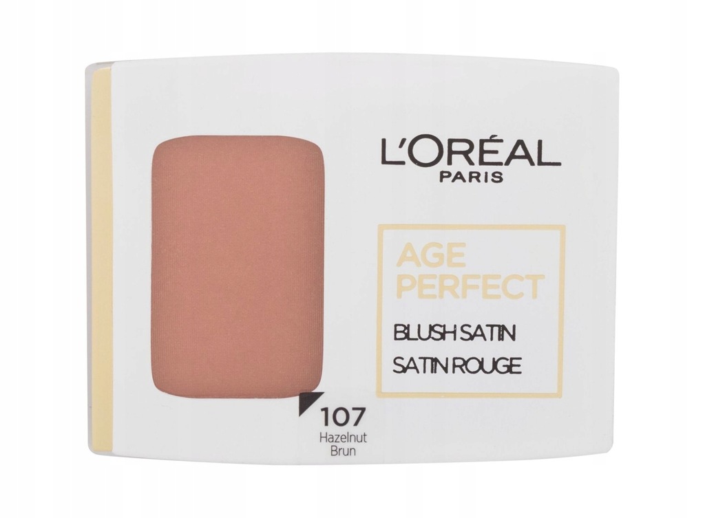 L´Oréal Paris 107 Hazelnut Blush Satin Age Perfect Róż 5g (W) (P2)