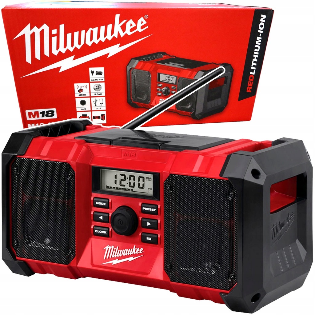 Radio budowlane M18/230V Milwaukee M18JSR-0 4933451250
