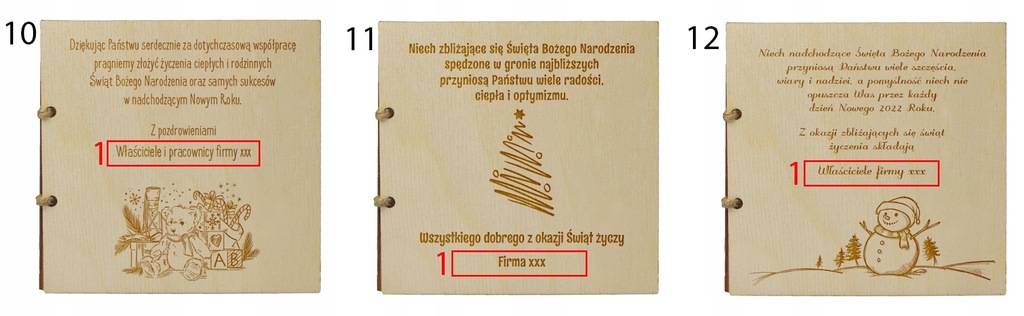 Купить Корпоративные визитки к Рождеству - деревянные!: отзывы, фото, характеристики в интерне-магазине Aredi.ru