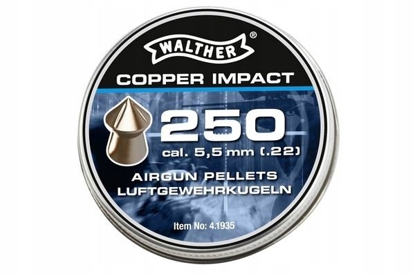 Śrut Walther Copper Impact 5,5 mm 250 szt. 1,05 g