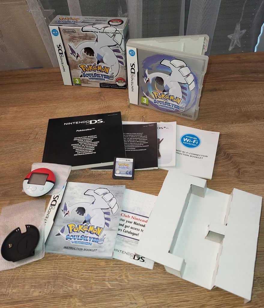 POKEMON SOULSILVER - NINTENDO DS IGŁA +POKEWALKER