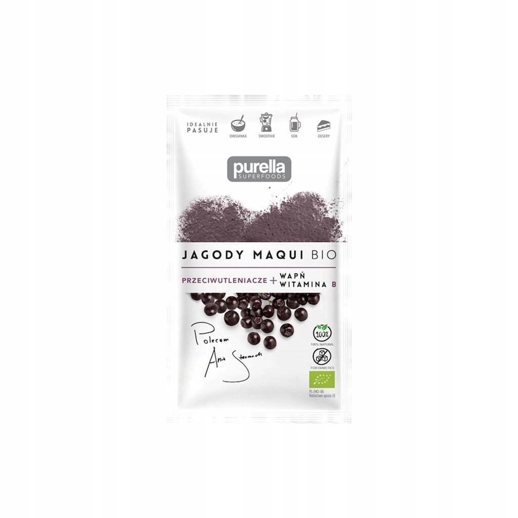 Jagody maqui purella superfoods BIO 21G superfit