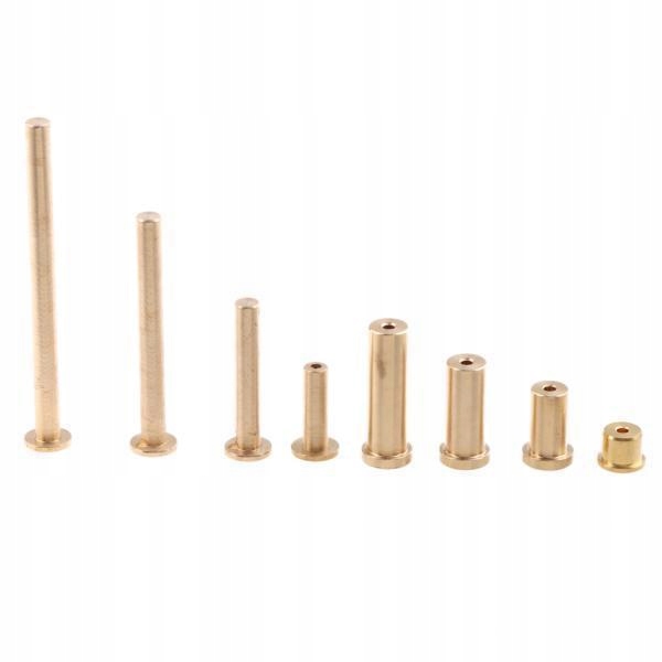 pack 8pcs Brass Shaft Tip Swing Plug Weights 6 Pcs