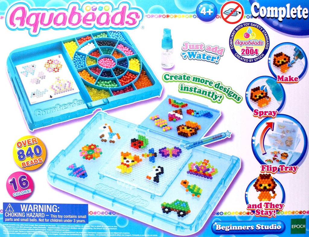 AQUABEADS ZESTAW STARTOWY NIEBIESKI 12986894735 oficjalne archiwum