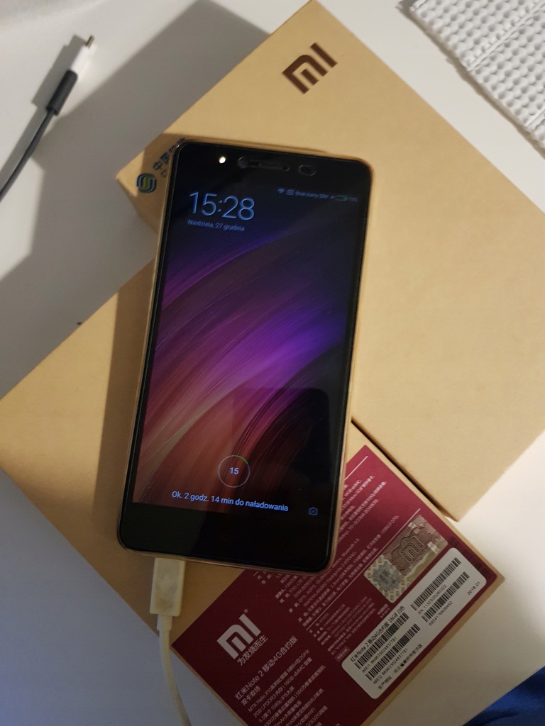 Xiaomi Redmi Note 2 WiFi BT 2/16GB 5,5 cala