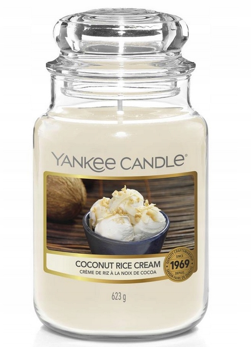 Yankee Candle Coconut Rice Cream - DUŻY SŁOIK 623g