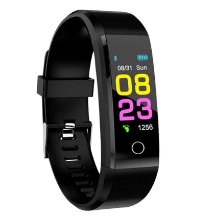 SMART BAND MX1003 OPASKA SPORTOWA SMARTWATCH BLACK - 8740098568 - oficjalne archiwum Allegro