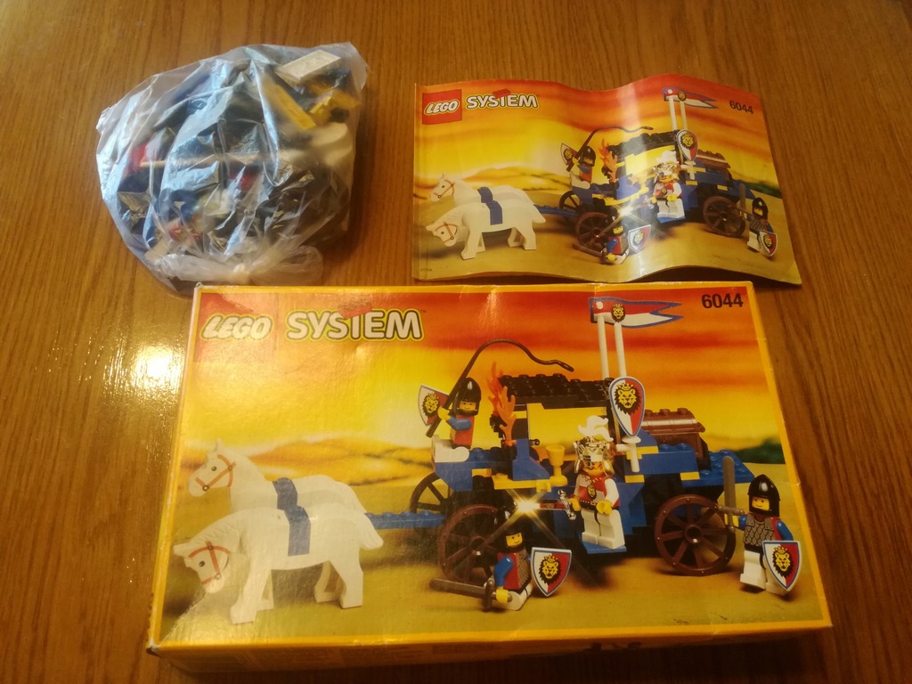 Zestaw Lego 6044 z Lat 90 KRÓL Kingdoms