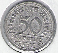 50 pf.1922 G