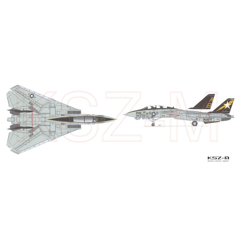 Купить Maly Modelarz 1-3/14 - Самолет F-14A TOMCAT 1:33: отзывы, фото, характеристики в интерне-магазине Aredi.ru