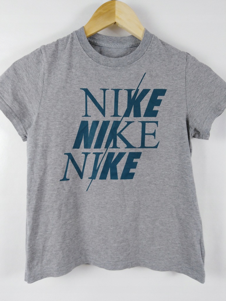 ATS t-shirt NIKE bawełna szary 128-137 8-10Y