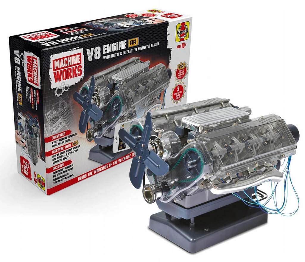 Купить Модель двигателя внутреннего сгорания Haynes V8 для сборки: отзывы, фото, характеристики в интерне-магазине Aredi.ru