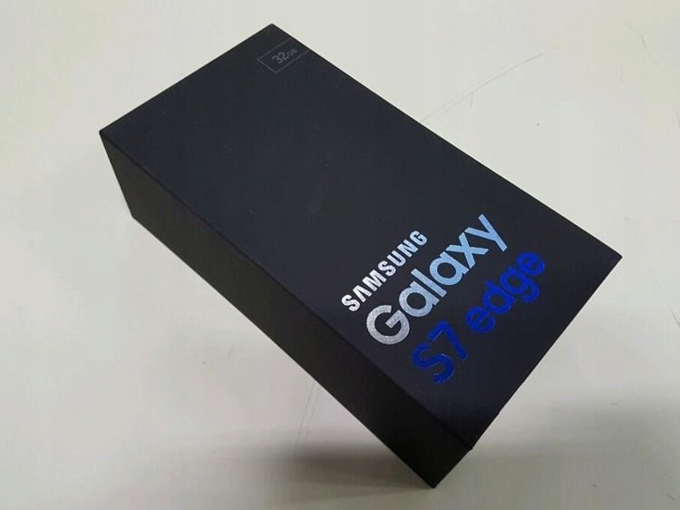 PUDEŁKO SAMSUNG GALAXY S7 EDGE BLACK ONYX 32GB