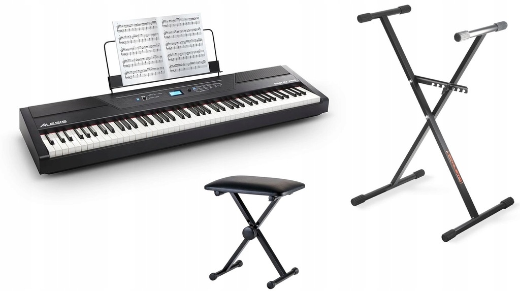 Alesis Recital Pro pianino ważone - zestaw