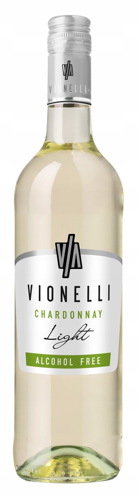 Wino Włoskie Vionelli Chardonnay 0% zestaw 3 win