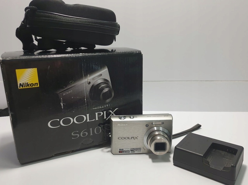 Aparat Nikon Coolpix S610 Komplet 10.1 Mpix Okazja