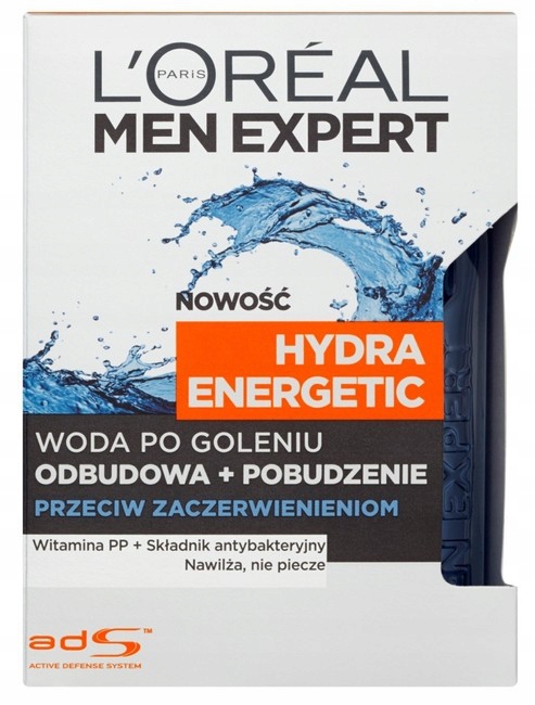 L'oreal Men Expert Hydra Energetic woda po goleniu