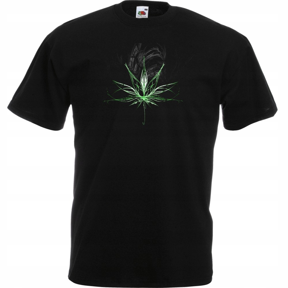 Koszulka z nadrukiem reggae marihuana rasta XXL