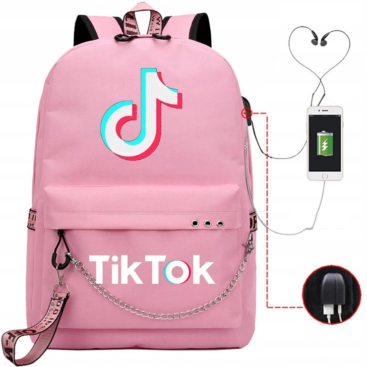 Купить НОВЫЙ РЮКЗАК TIK TOK УЗОРЫ ЦВЕТОВЫЕ УЗОРЫ БОЛЬШОЙ A4 USB: отзывы ...